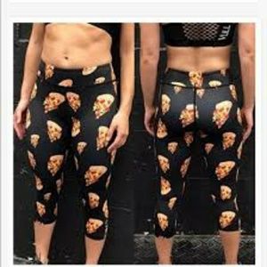Best Worx / Feed Me Fight Me Pizza Leggings